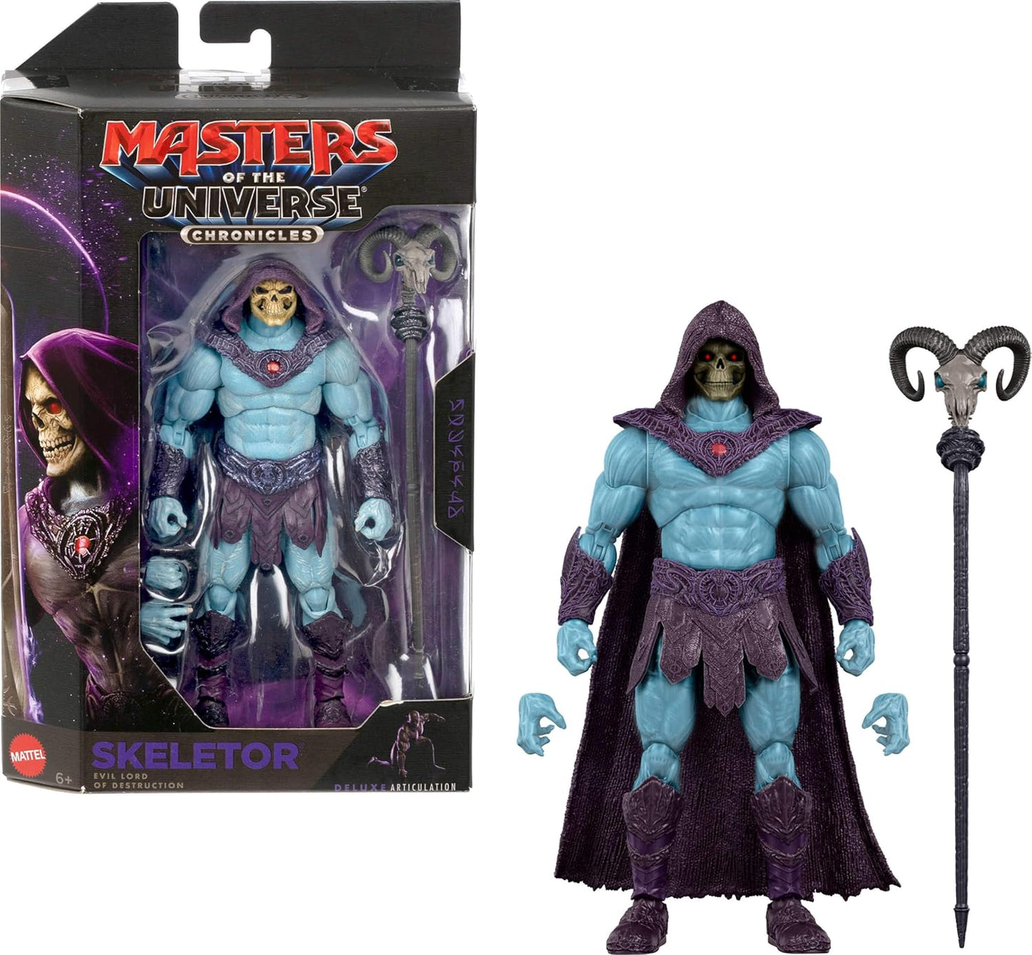 MOTU 2026 Masters of The Universe Chronicles Deluxe Edition SKELETOR Figure