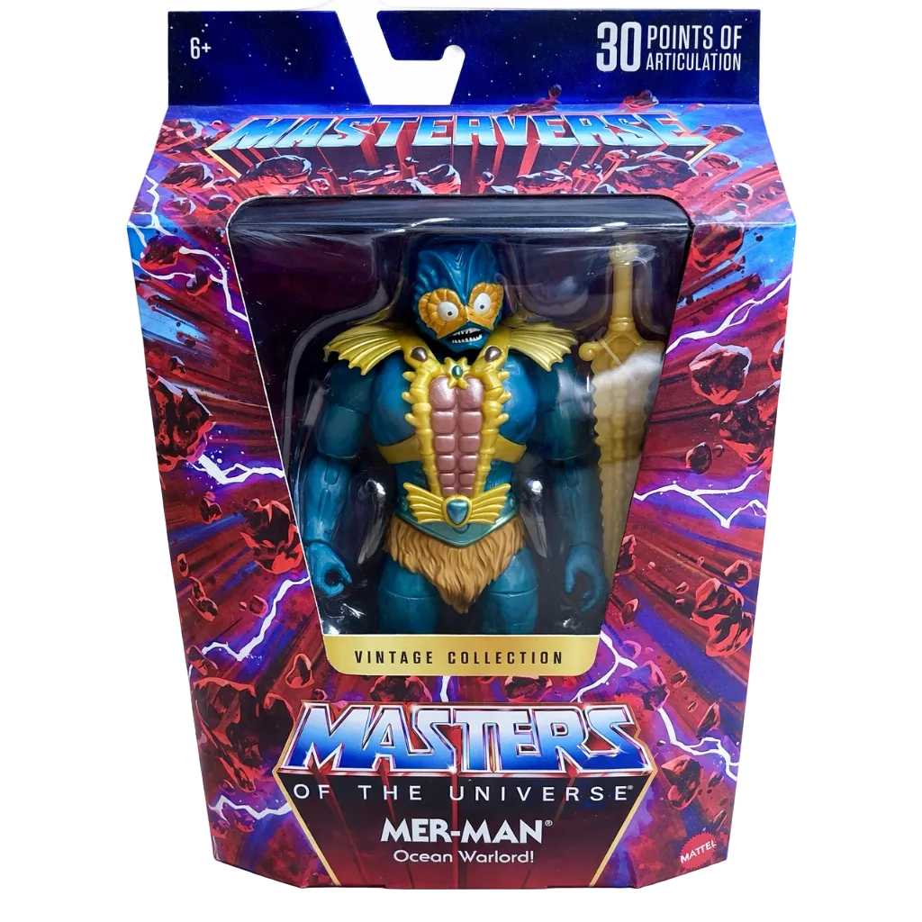MOTU 2026 Masters of The Universe Masterverse Vintage Collection MER-MAN Figure