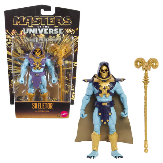 MOTU 2026 Masters of The Universe Core Gold Variant SKELETOR Exclusive Figure