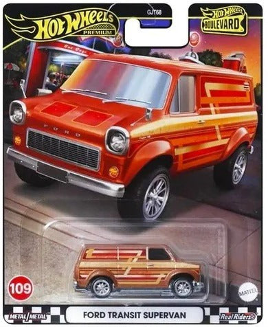 2024 Hot Wheels Premium Boulevard #106–110 (GJT68‑956Y) – Complete Set of 5