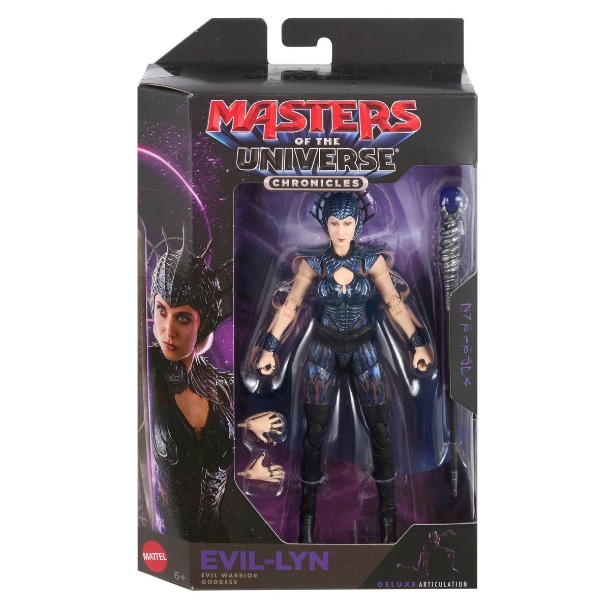 Masters of the Universe Chronicles Deluxe Movie Edition EVIL-LYN Action Figure JKJ30