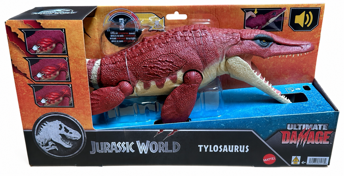 Jurassic World Ultimate Damage TYLOSAURUS Dinosaur Action Figure