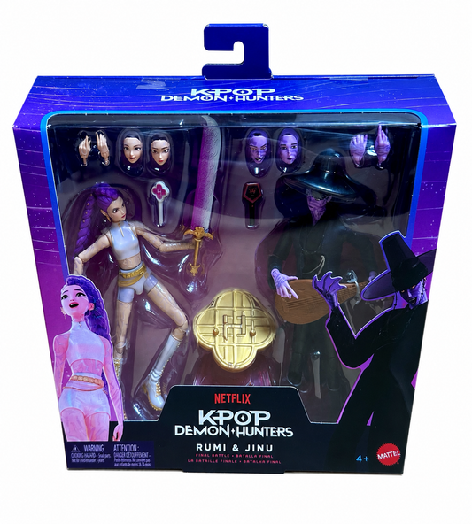 KPop Demon Hunters Rumi & Jinu Final Battle Action Figure 2-Pack JRY40