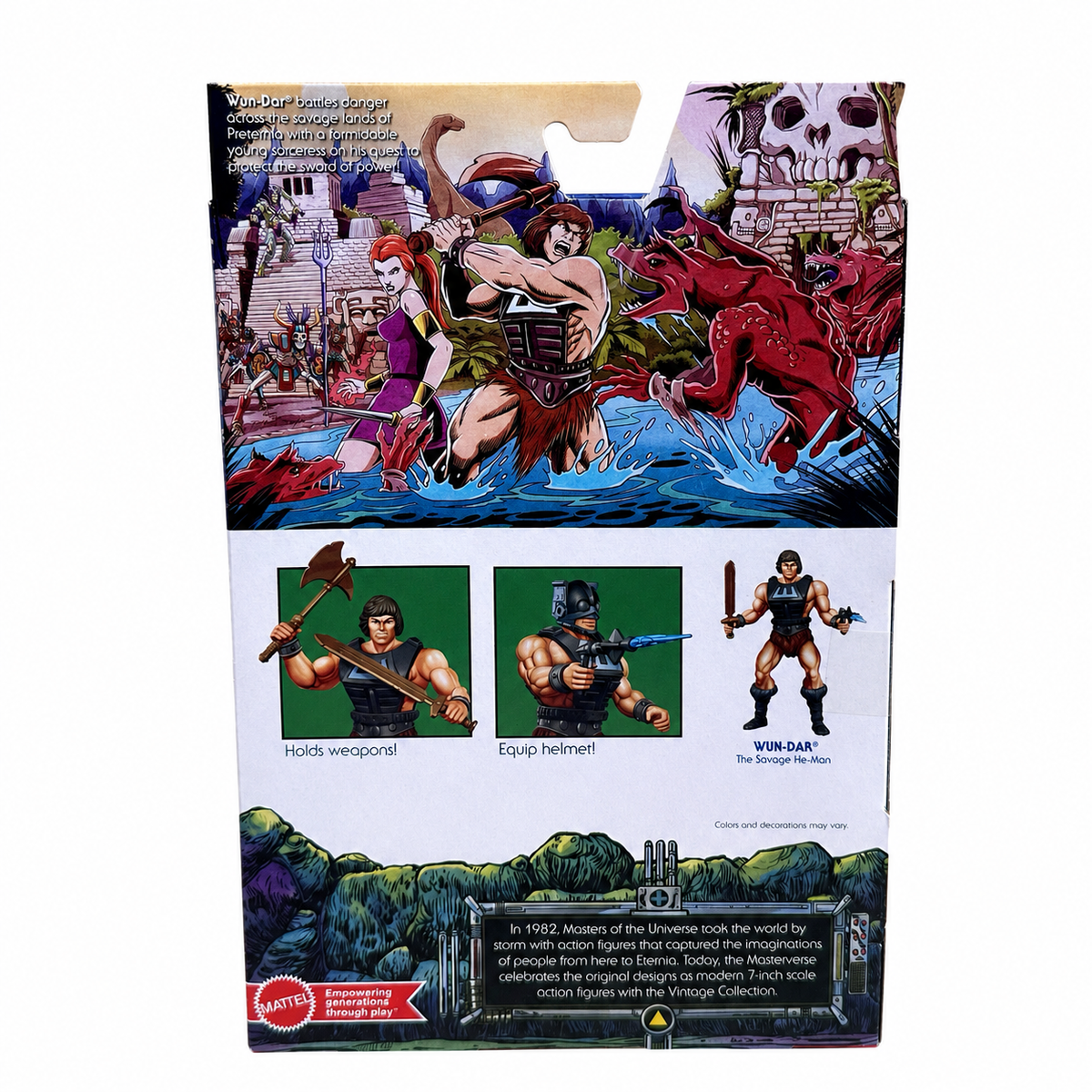 MOTU Masters of The Universe Masterverse Vintage Collection WUN-DAR Figure
