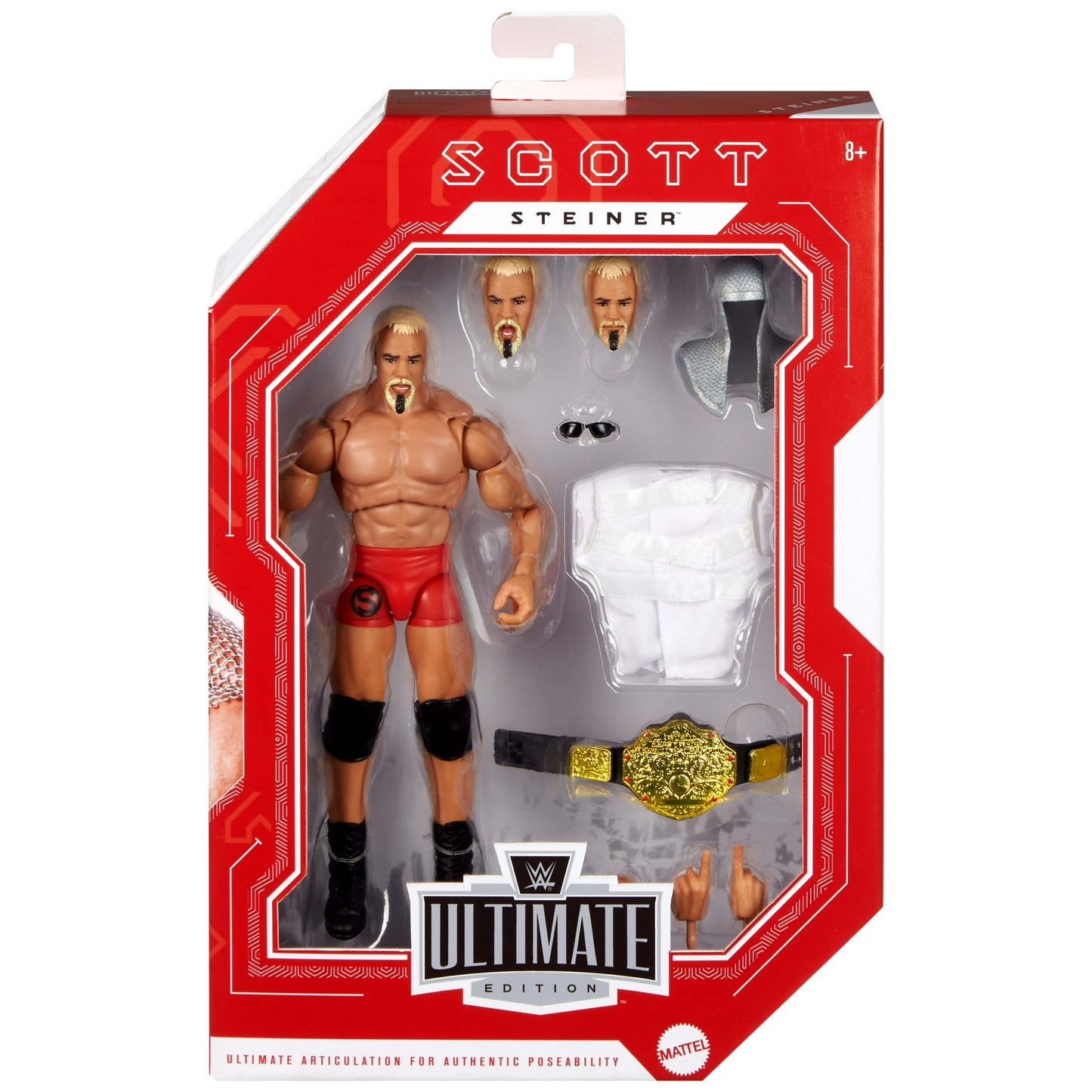 WWE ULTIMATE EDITION Monday Night War Exclusive Scott Steiner Action Figure