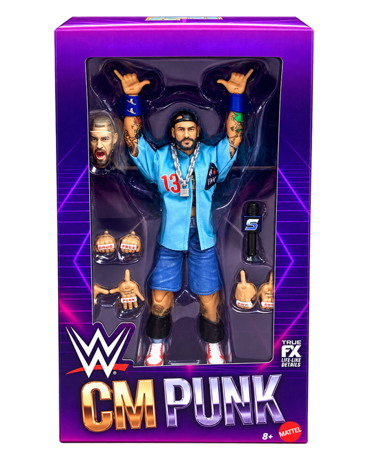 WWE Elite Collection CM Punk “Punk Life” Mattel Creations Exclusive JNN02
