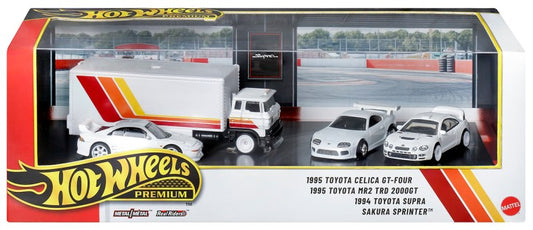 Hot Wheels 2026 Premium Toyota Collector Display Set JHW44