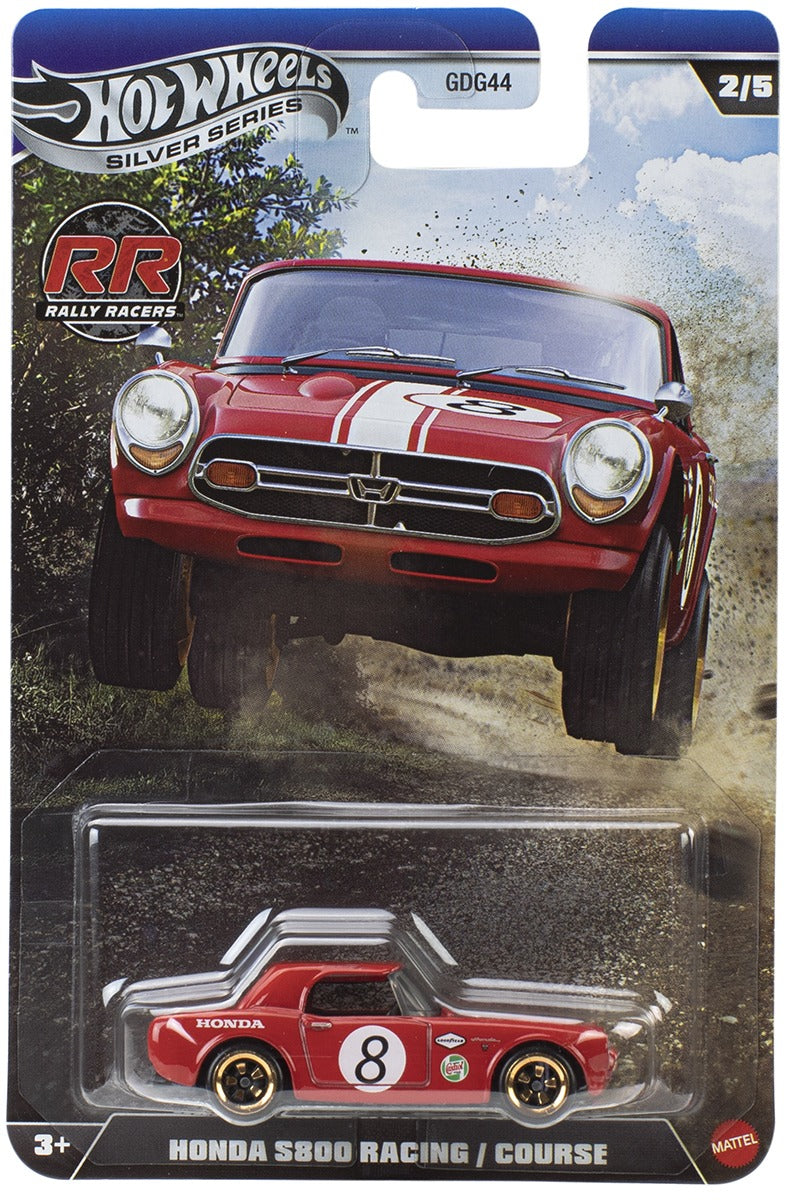 Hot Wheels Silver Series 2026 Rally Racers Complete Set of 5