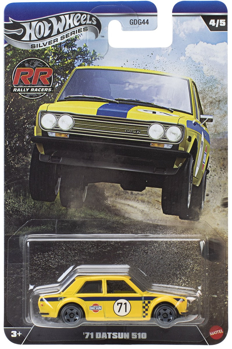 Hot Wheels Silver Series 2026 Rally Racers Complete Set of 5